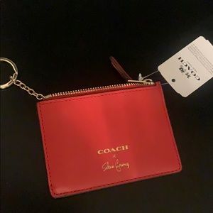 Coach keychain wallet